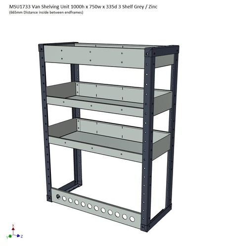Metrax van racking shelving - metrax,