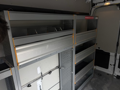 Autorack steel van - van, racking